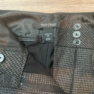 WHBM flare leg pant 10R wool blend